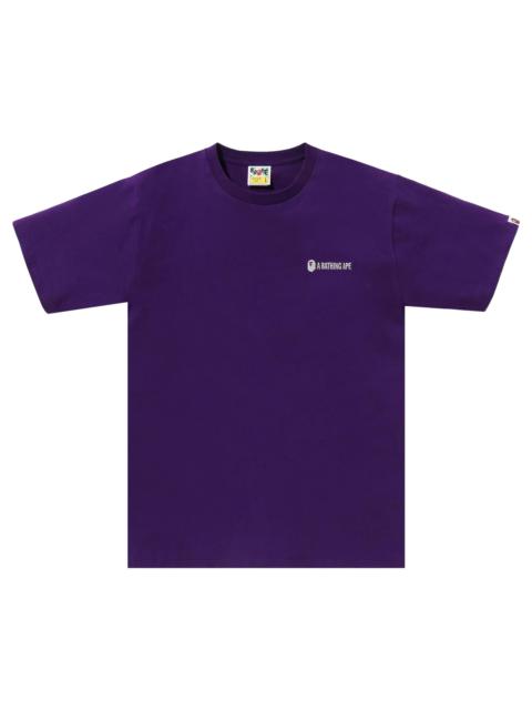 BAPE Small Logo Tee 'Purple'