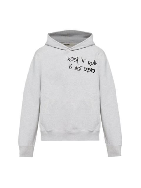 Zadig & Voltaire slogan-embroidered sweatshirt