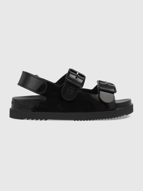 GUCCI Women's sandal with mini Double G