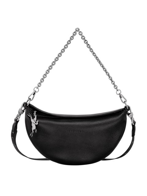 Longchamp Smile S Crossbody bag Black - Leather