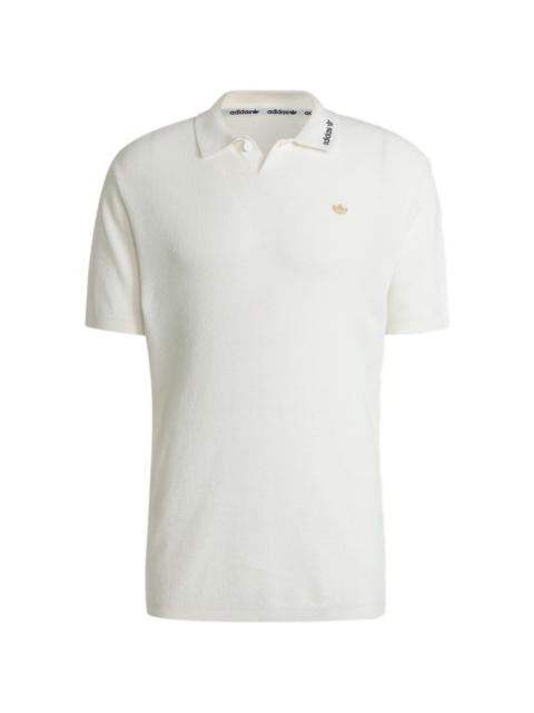 adidas embroidered-logo polo shirt