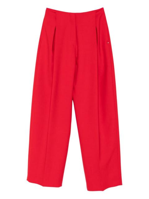 Sportmax pleated-front trousers