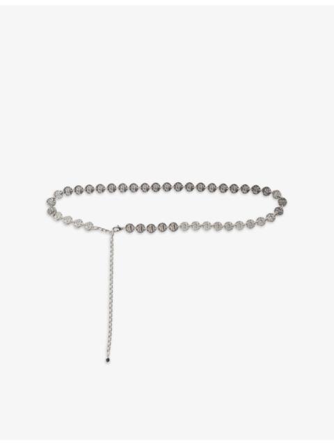 Claudie Pierlot Brand-Medallion Chain Belt
