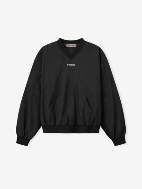 ESSENTIALS Womens Pullover Track Jacket