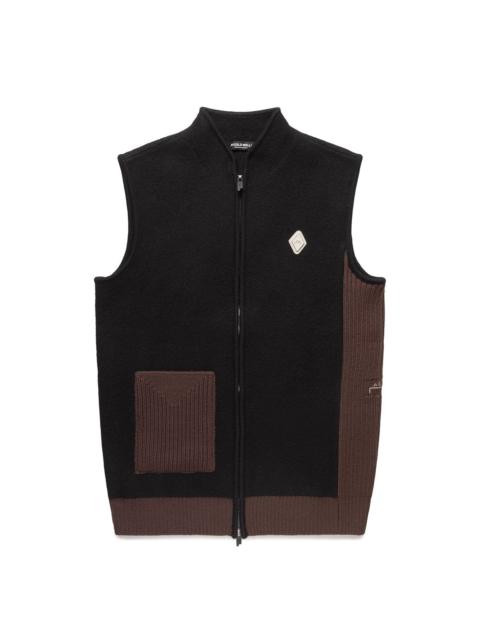 A-COLD-WALL* CONTRAST KNIT GILET