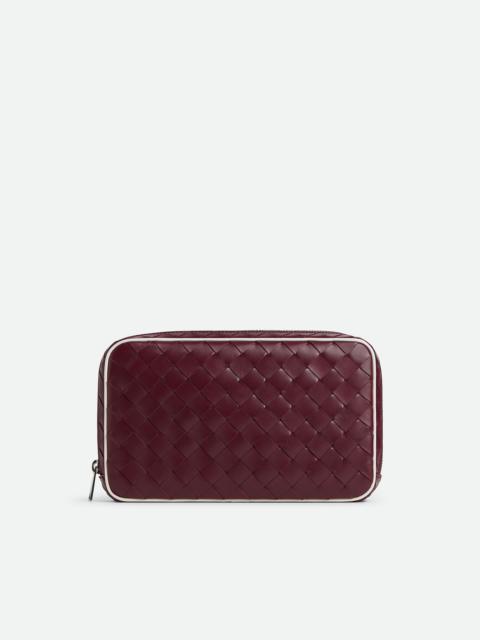 Bottega Veneta Intrecciato Medium Zipped Pouch