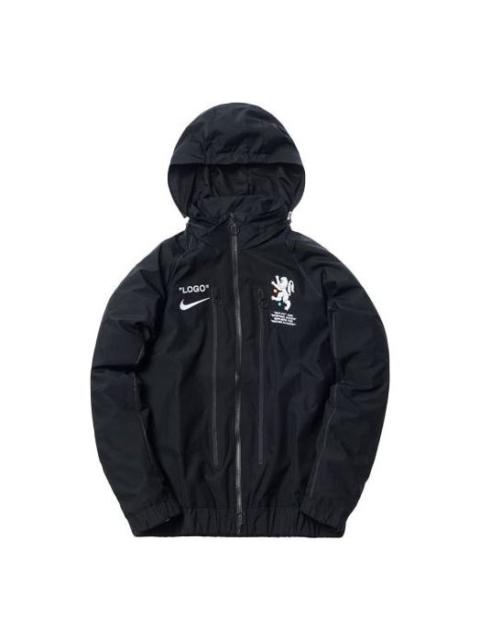 Nike Nike x OFF-WHITE Mens Track Jacket Black AA3298-010