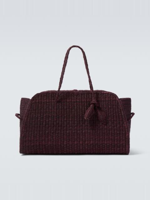 JACQUEMUS Turismo Large raffia shopper