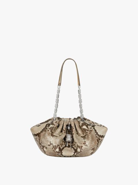 Givenchy SMALL KENNY BAG IN PYTHON