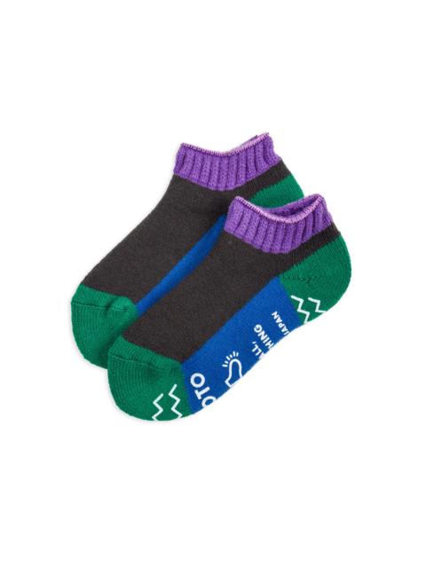 Pile Sockslipper Light Purple/Charcoal