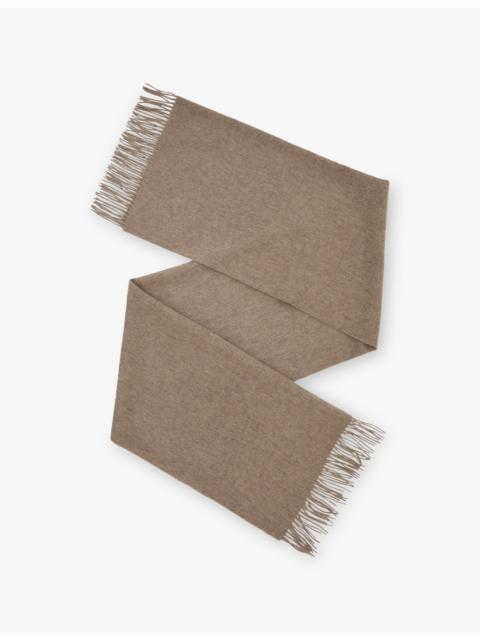 REISS Picton Wool And Cashmere Scarf