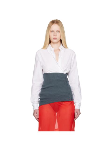 paloma wool Gray Aquamela Tube Top