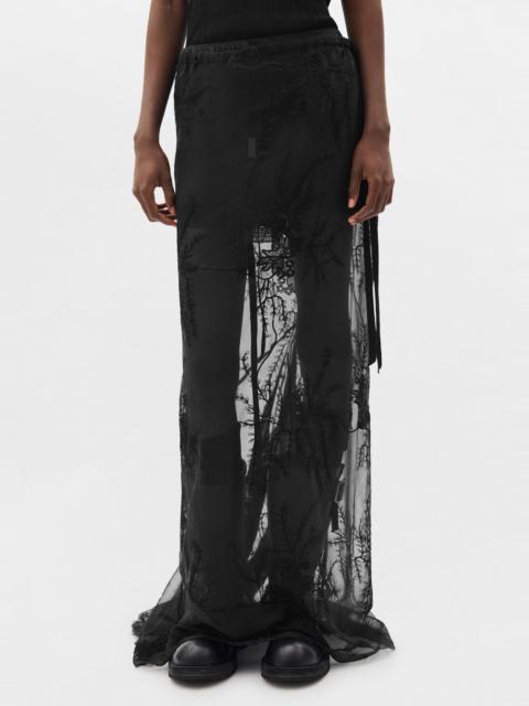 Ann Demeulemeester Sheila Long Bias Skirt