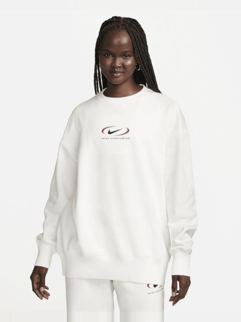 Women's Nike Sportswear Phoenix Fleece Oversized Crew-Neck Sweatshirt