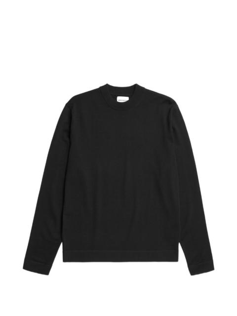 NORSE PROJECTS tech merino crepe crewneck jumper