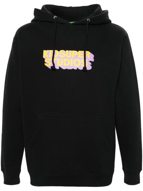 KidSuper logo-print cotton hoodie