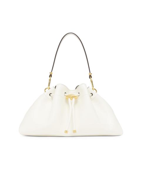 JIMMY CHOO Women's The Cinch Leather Shoulder Bag - Latte Gold