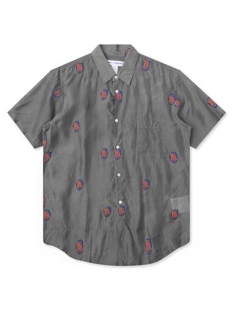 Comme des Garçons SHIRT COMME DES GARCONS SHIRT MASK EMBROIDERED - GREY