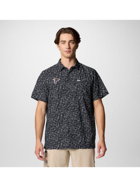 Columbia Men's PFG Super Slack Tide Short Sleeve Shirt - Atlanta Falcons