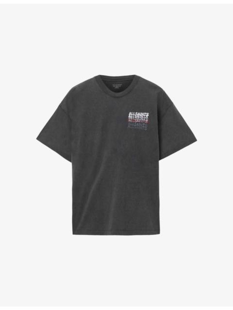 ALLSAINTS Graphene Branded-Print Cotton-Jersey T-Shirt
