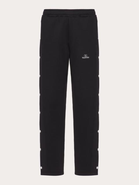 Valentino VLOGO VALENTINO PRINT JERSEY PANTS