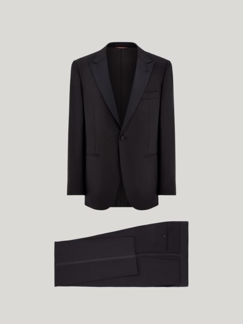 Canali BLACK REGULAR FIT IMPECCABILE WOOL TUXEDO