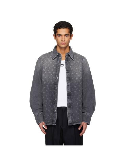 ACRONYM LA11-DS schoeller® Dryskin™ Shirt Jacket Black | REVERSIBLE