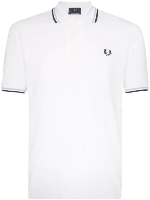 Fred Perry striped trim polo shirt