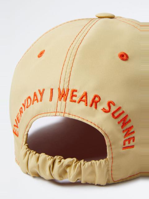 SUNNEI YELLOW BASEBALL CAP