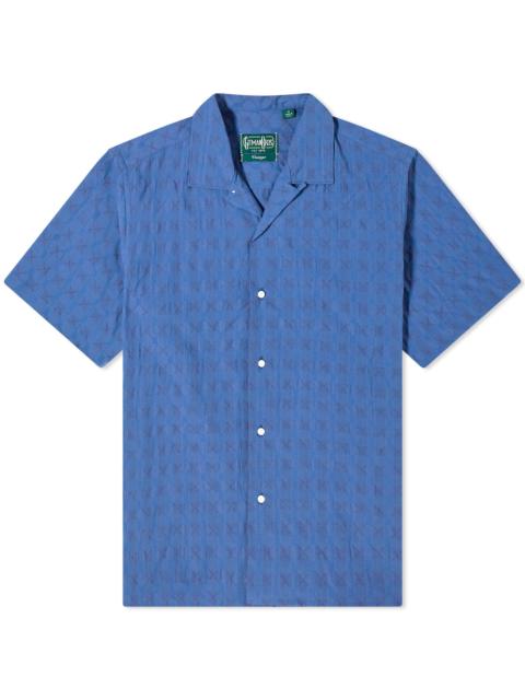 Gitman Vintage Japanese Ripple Jacquard Camp Shirt