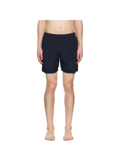 Stone Island Navy Nylon Metal ECONYL Swim Shorts