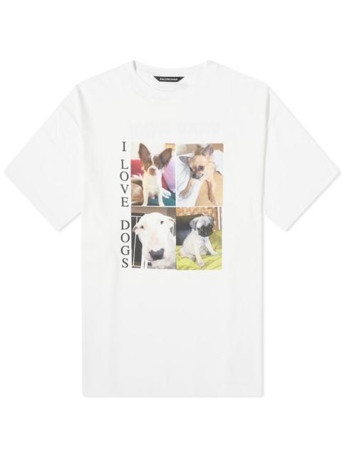 BALENCIAGA Balenciaga Oversized Dog Tee