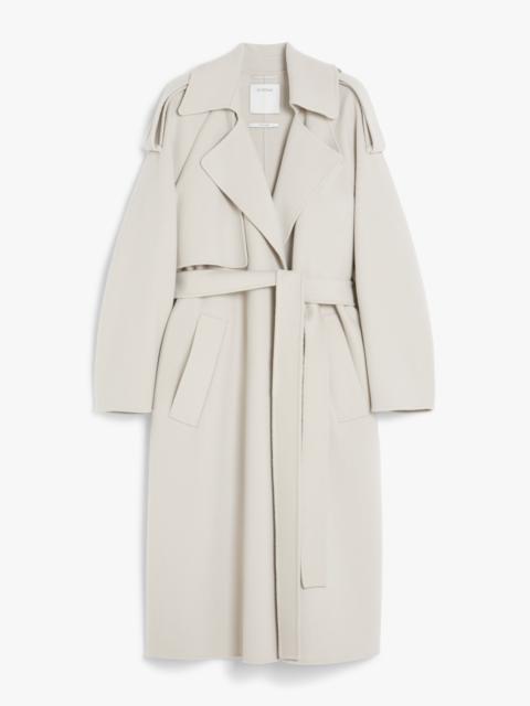Sportmax FIORE Pure wool trench coat