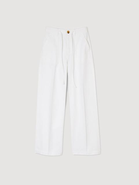 Sandro DENIM TROUSERS