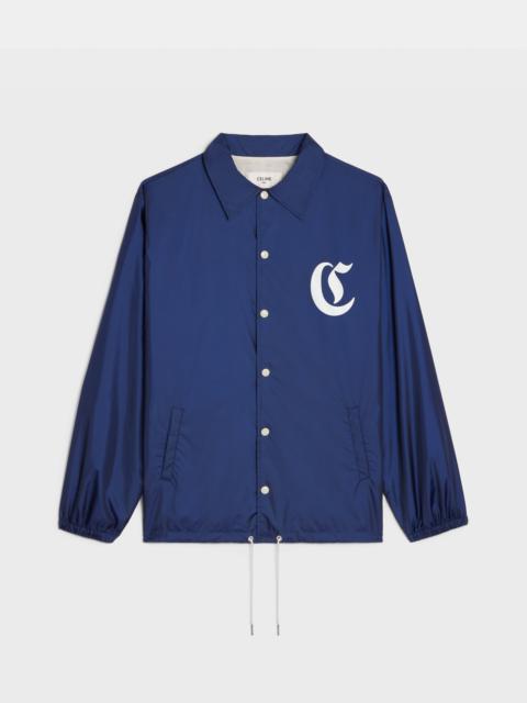 CELINE Logo-Print Shell Coach Jacket | mrporter | REVERSIBLE