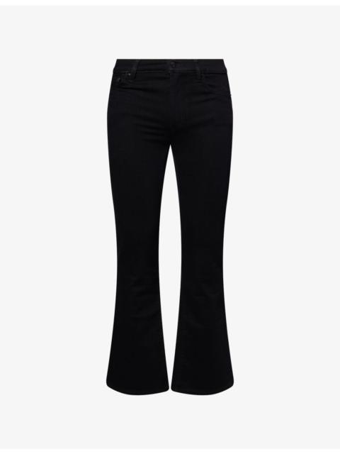 The Icon Flared Cotton-Blend Jeans