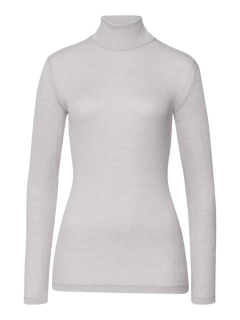 HANRO Celeste Wool And Silk Turtleneck Top