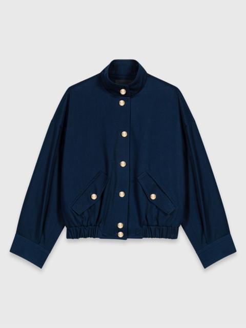 maje Cotton bomber jacket