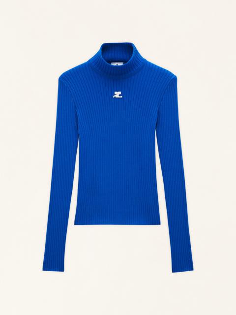 courrèges REEDITION KNIT JUMPER LONG SLEEVES