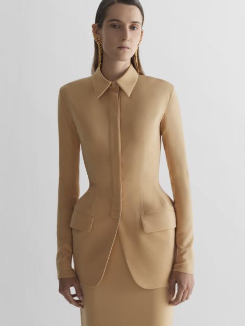 MUGLER Hourglass shirt jacket