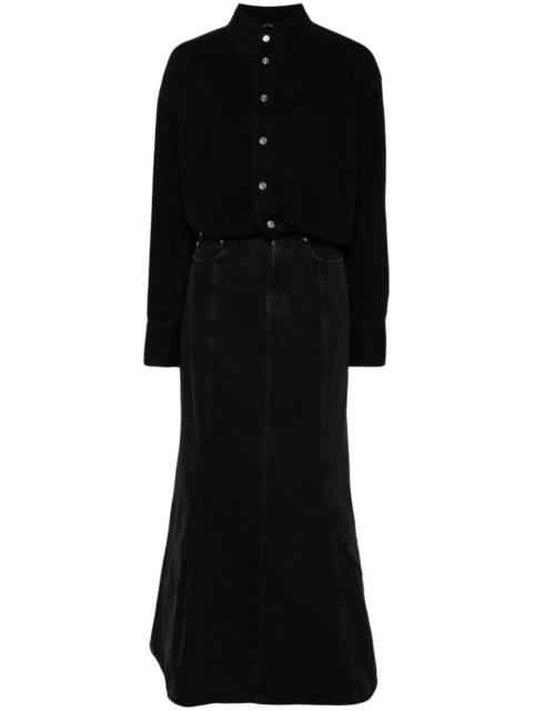 HAIKURE Jos denim maxi dress