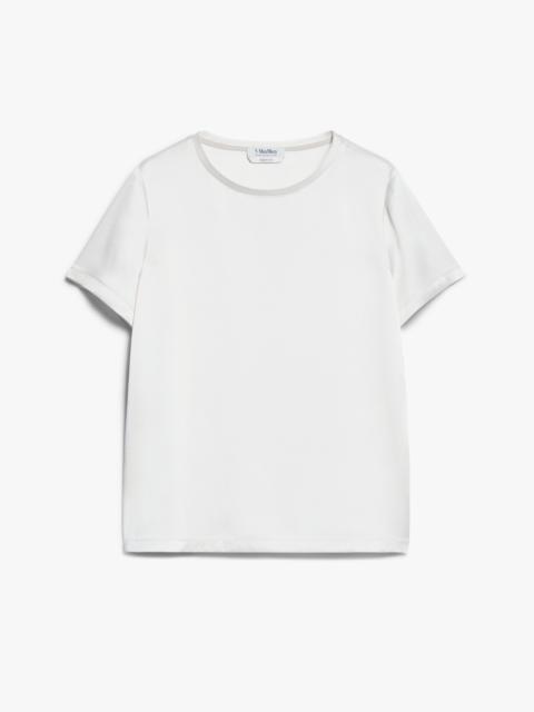 'S Max Mara REBECCA Satin T-shirt