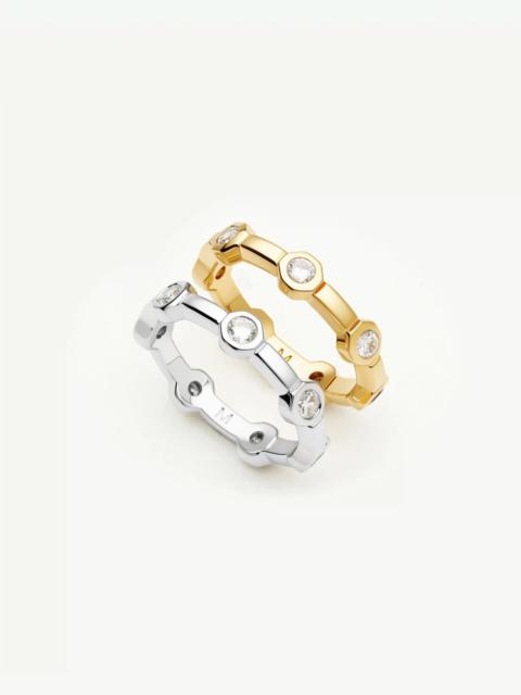 MISSOMA The Tennis Stacking Ring Set