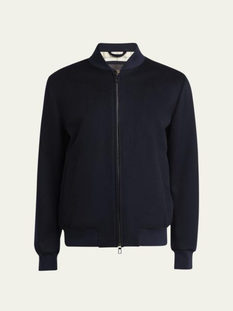 Men's Ivy Cashmere Bomber Jacket