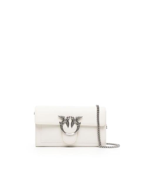PINKO logo-plaque crossbody bag
