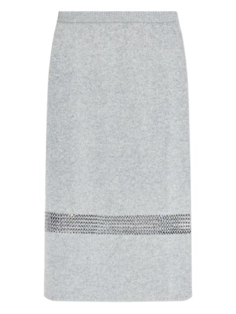 FABIANA FILIPPI sequins-embellished pencil midi skirt