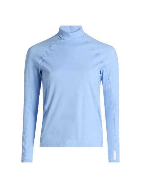 Hunza G Women's Miley Long-Sleeve Swim Top - Cornflower