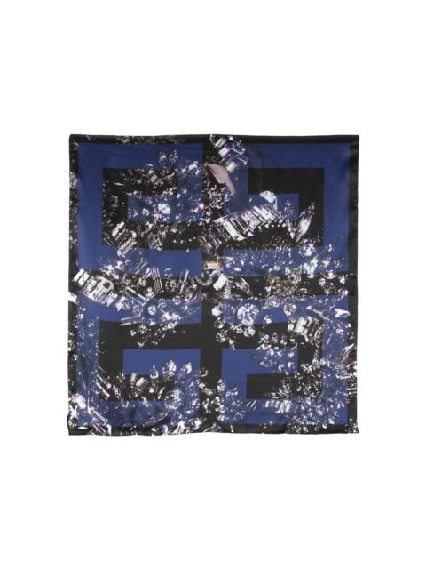 Givenchy abstract-print scarf