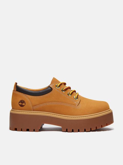 Timberland Women's Stone Street Platform Moc Toe Shoe