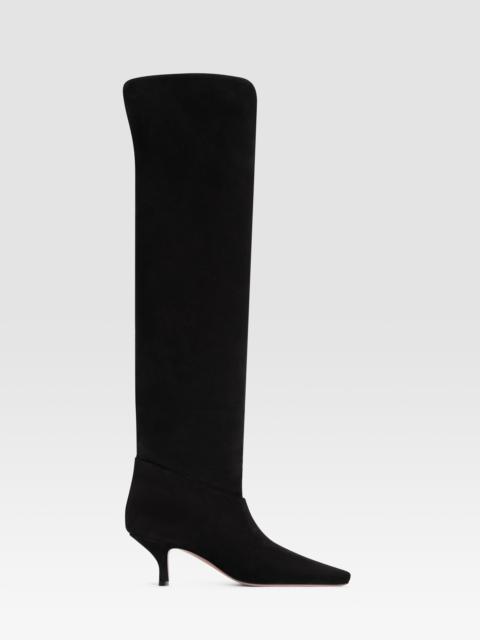 PARIS TEXAS ROSE OVER THE KNEE BOOT 60